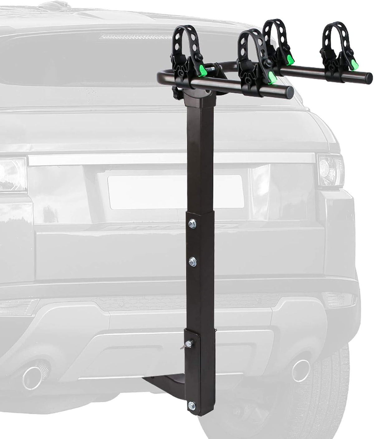 2 Bike Hitch Rack 2'' Hitch Receiver Heavy Duty Bicycle Carrier Racks Hitch Mount Double Foldable Rack Pack of 2 N453153