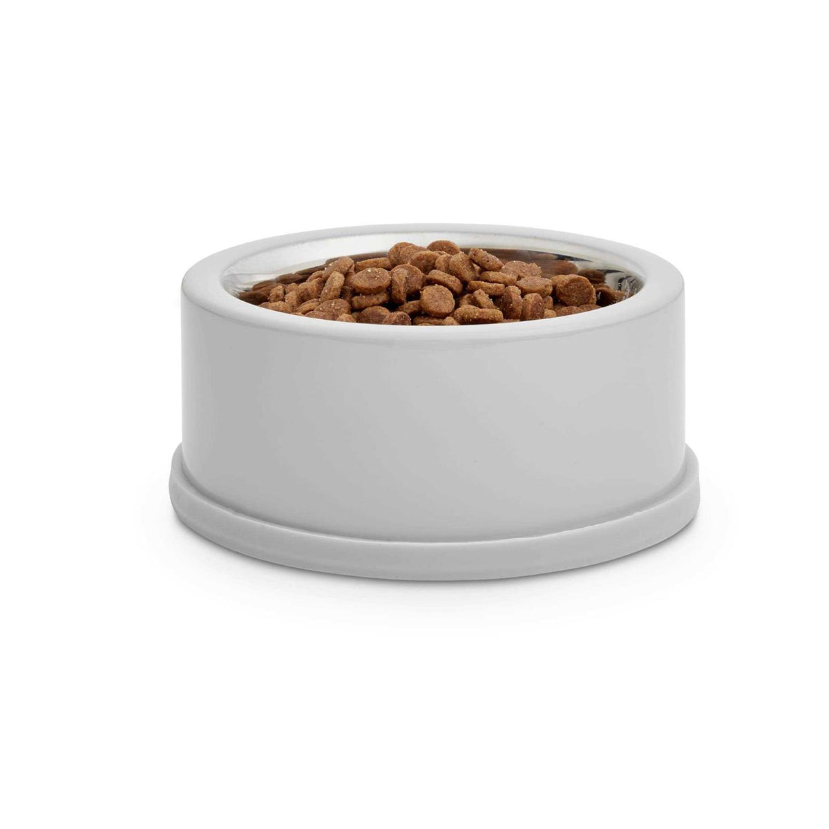 Stainless-Steel Grey Dog Bowl S649879