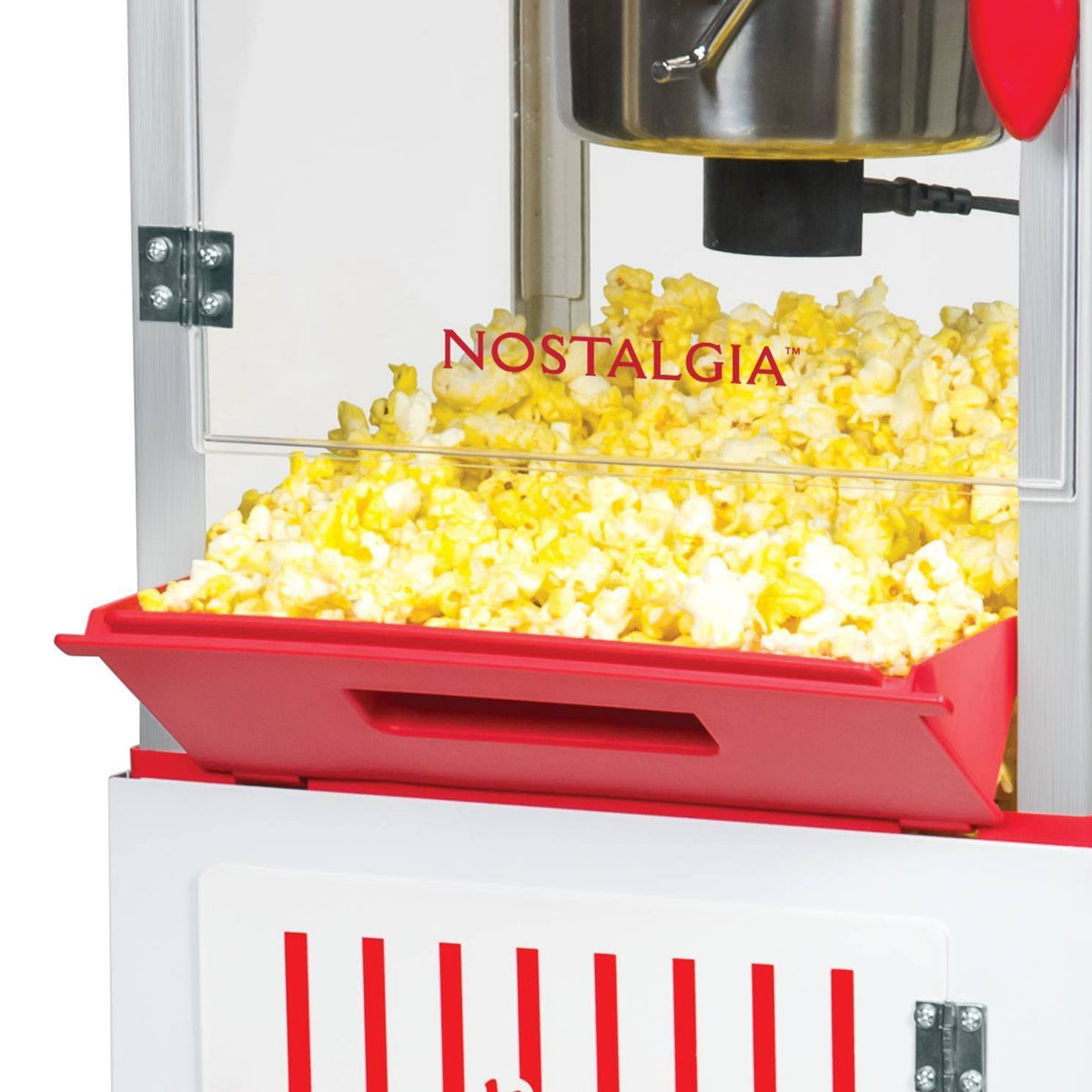 Red Vintage Popcorn Cart J133293