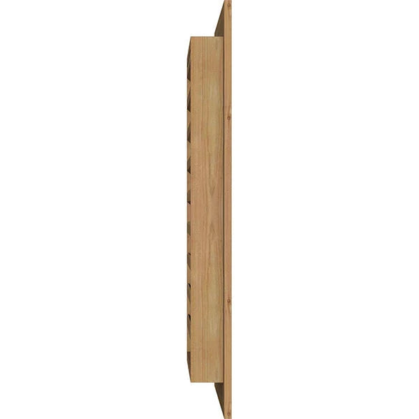 Unfinished Functional Vertical Gable Vent I368