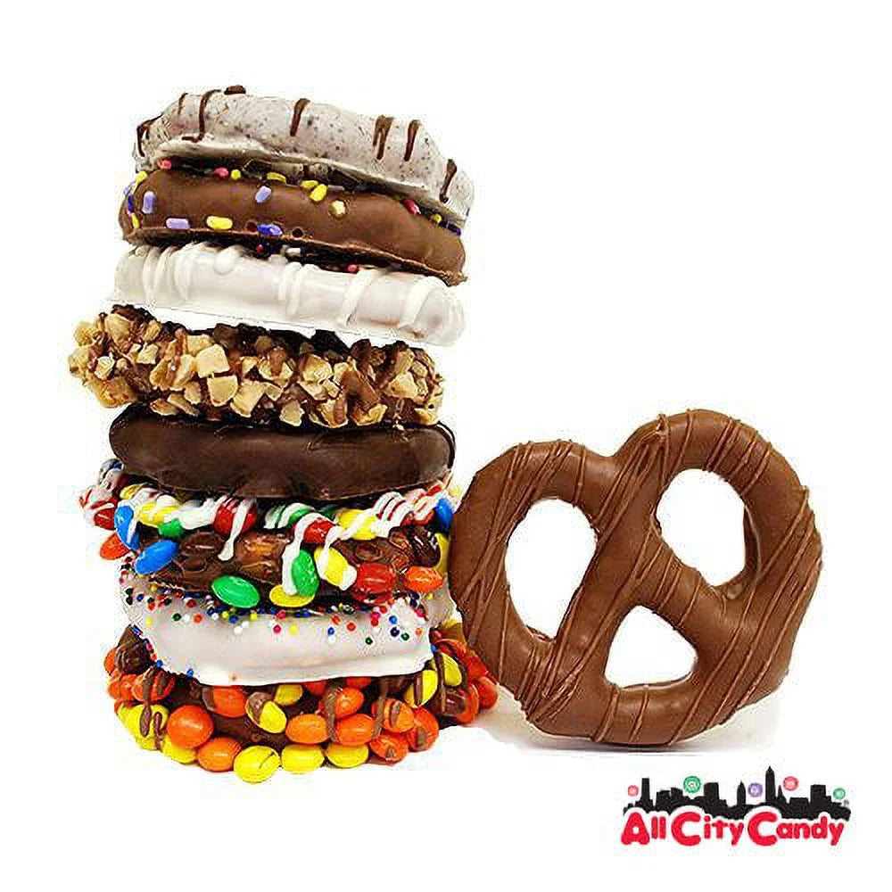 Gourmet Chocolate Covered Pretzel Twists Q5706