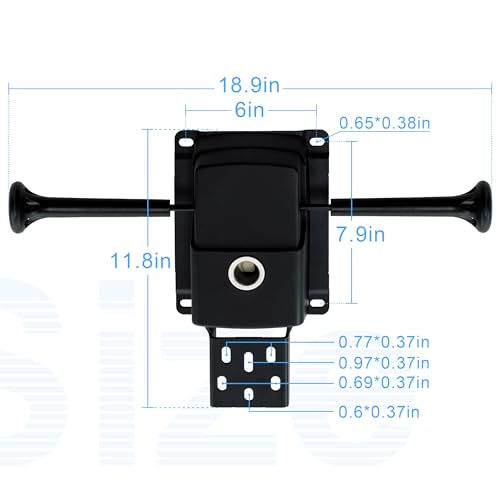 Swivel Tilt Mechanism Replacement Part Heavy Duty Control Seat Mechanism 6" x 7.9" Mounting Holes A2650