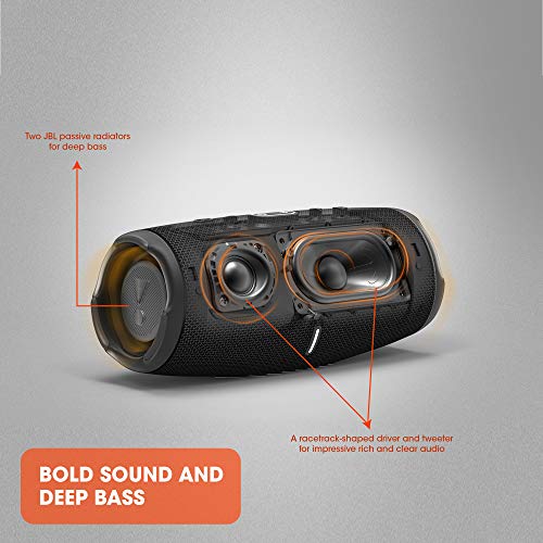 Waterproof Portable Speaker with Built in Powerbank (Gray) A524688