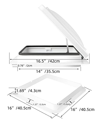 Manual 14" x 14" Roof Vent C371489
