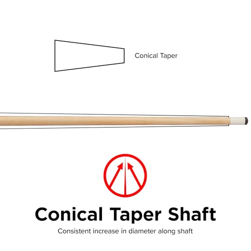 4-Cue Assortment Maple Bar Billiard Cues U55293
