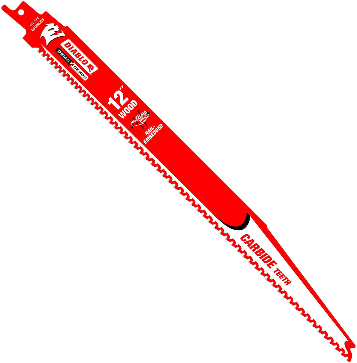 12 inch Nail Embedded Wood Reciprocating Blades U826