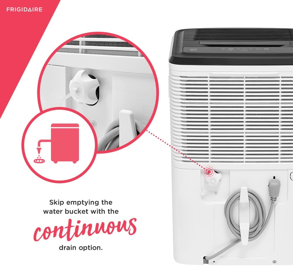 50 Pint White Dehumidifier A733187