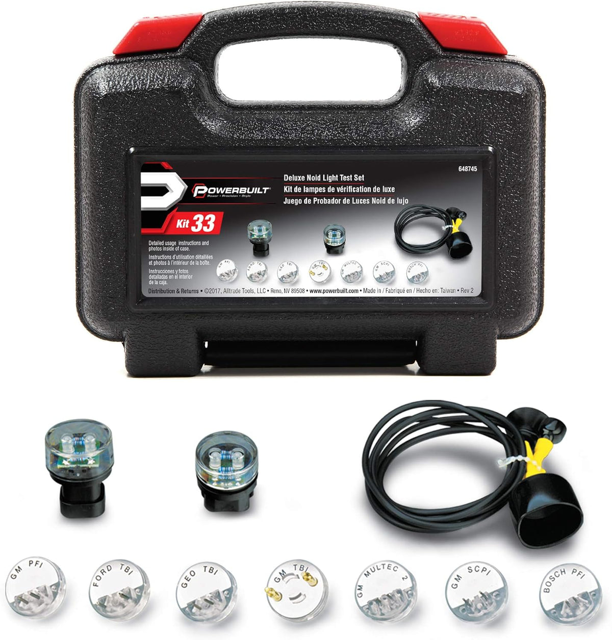 Fuel Injection Test Noid Light Tool Set Pack of 2 N43819