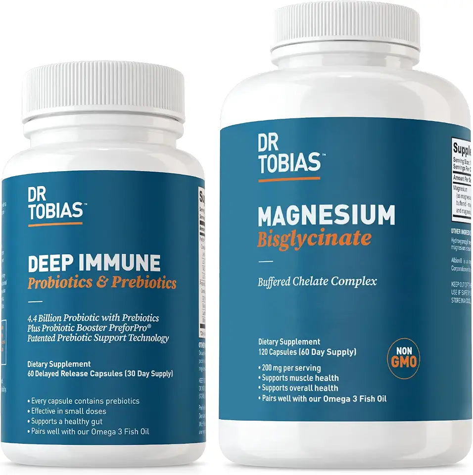 Probiotics & Prebiotics and Magnesium Bisglycinate V43220