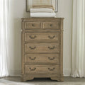 5 Drawer Chest in Weathered Bisque L29266