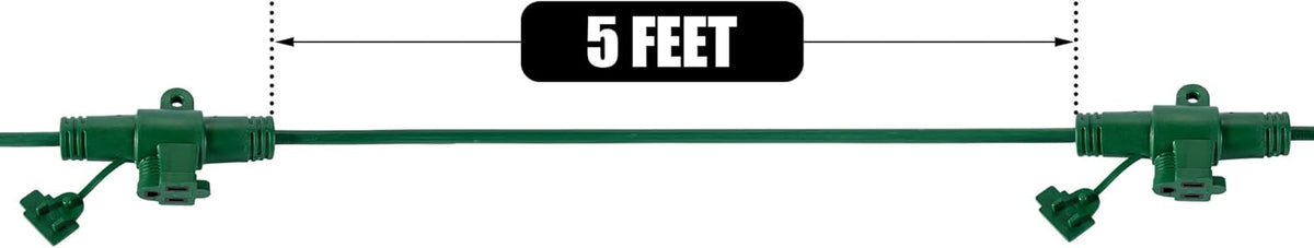 Outdoor Extension Cord with 10 Outlet Taps 50 Feet W1663