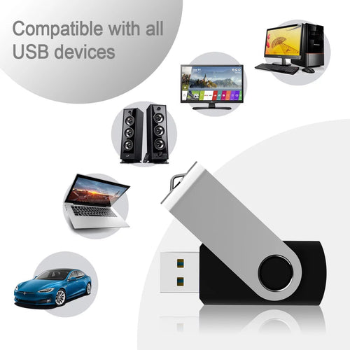 10 Pack 1GB Black USB Flash Drive P397073