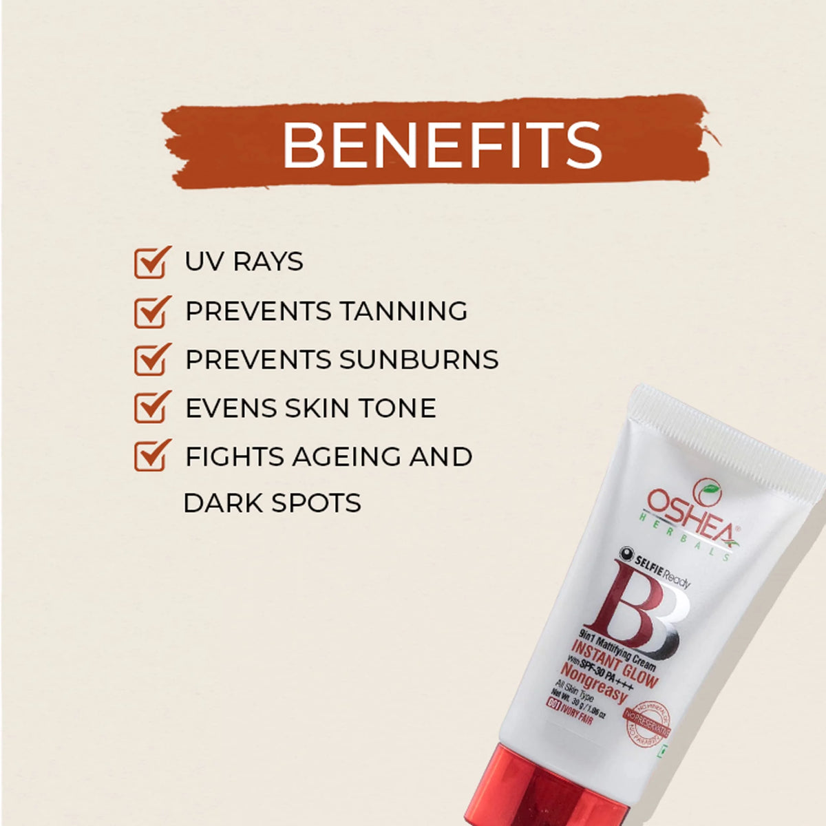 BB Cream SPF 30 30 Grams F998058