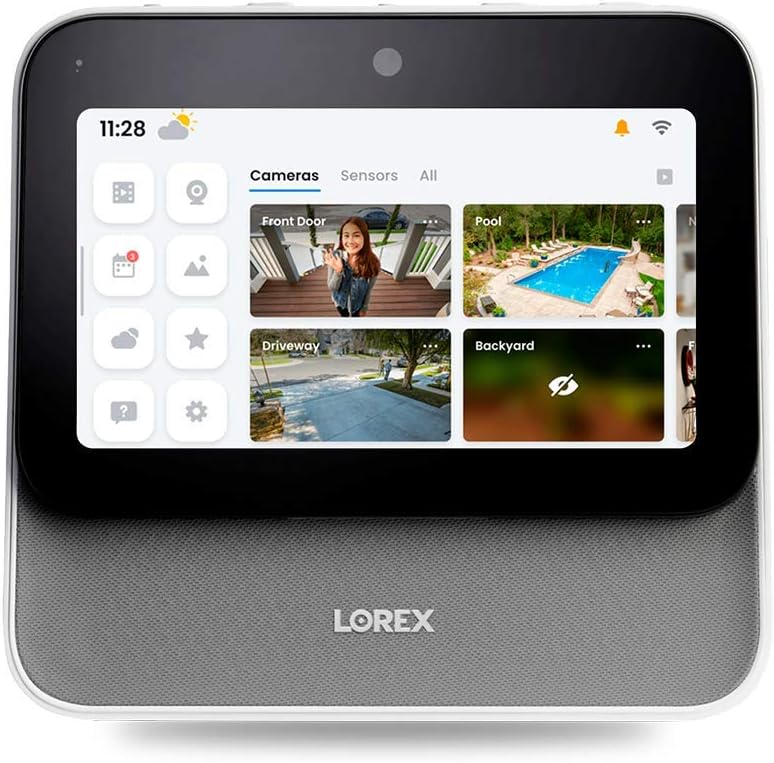 Smart Home Security Center (64GB) with 2 x 1080p HD Wi-Fi Cameras with Color Night Vision Y2893