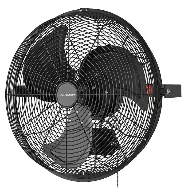 Black 3-Speed Wall Mount Fan X88236