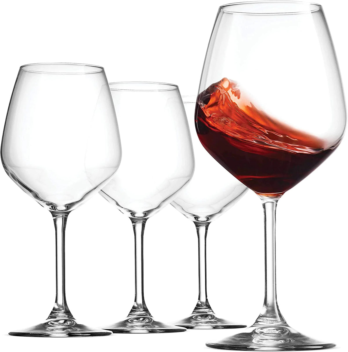 18 oz Red Wine Glasses Set of 4 B619