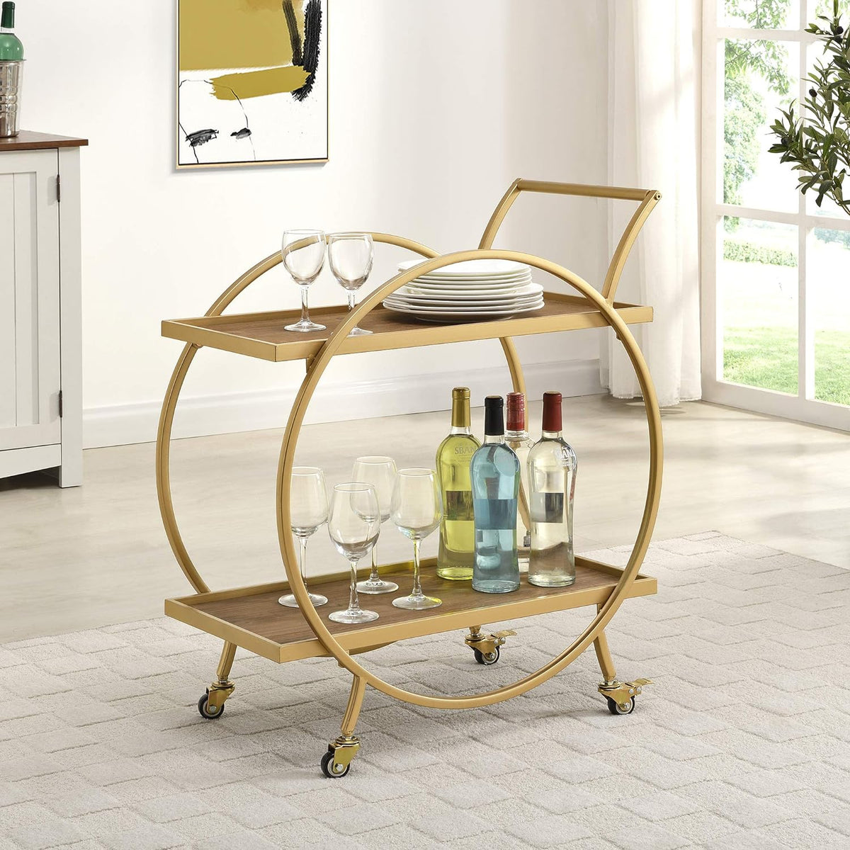 Gold Bar Cart M8881