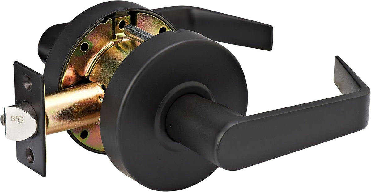 Oil Rubbed Bronze Passage Door Lock Pack of 2 B319