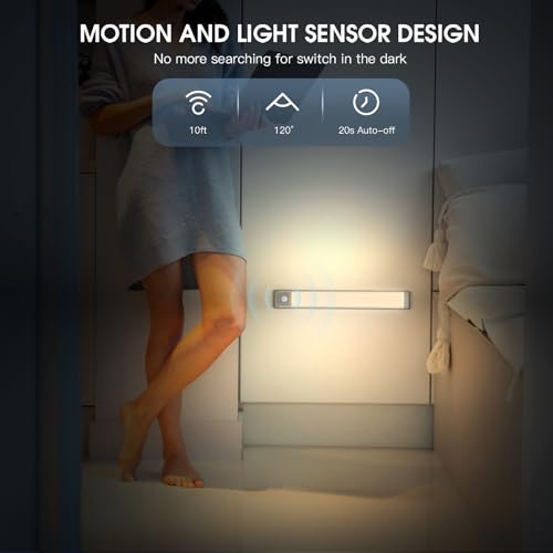 Rechargeable Motion Sensor Under Cabinet Lights 2 Pack H596910