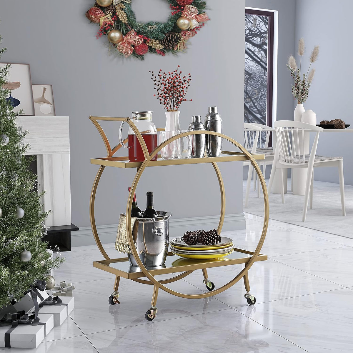 Gold Bar Cart M8881