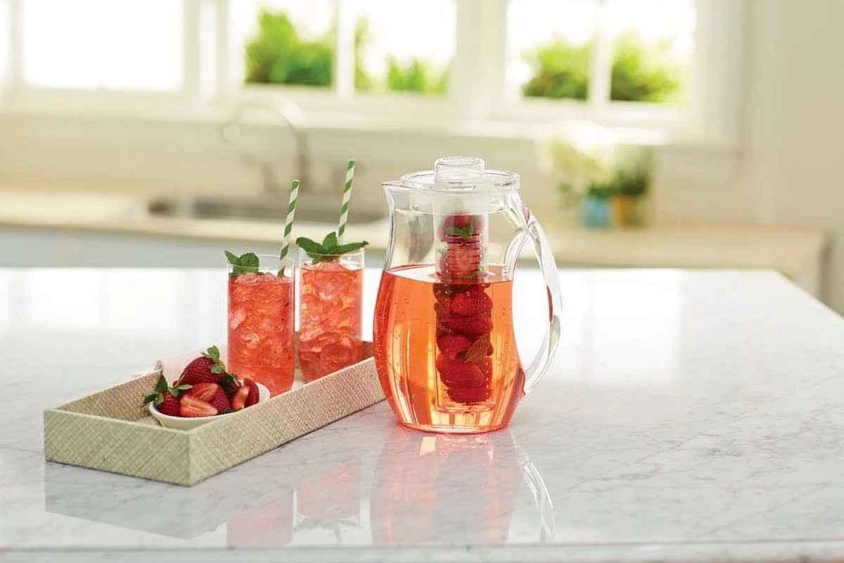 Clear 92 Oz Acrylic Fruit Infusion Pitcher C752