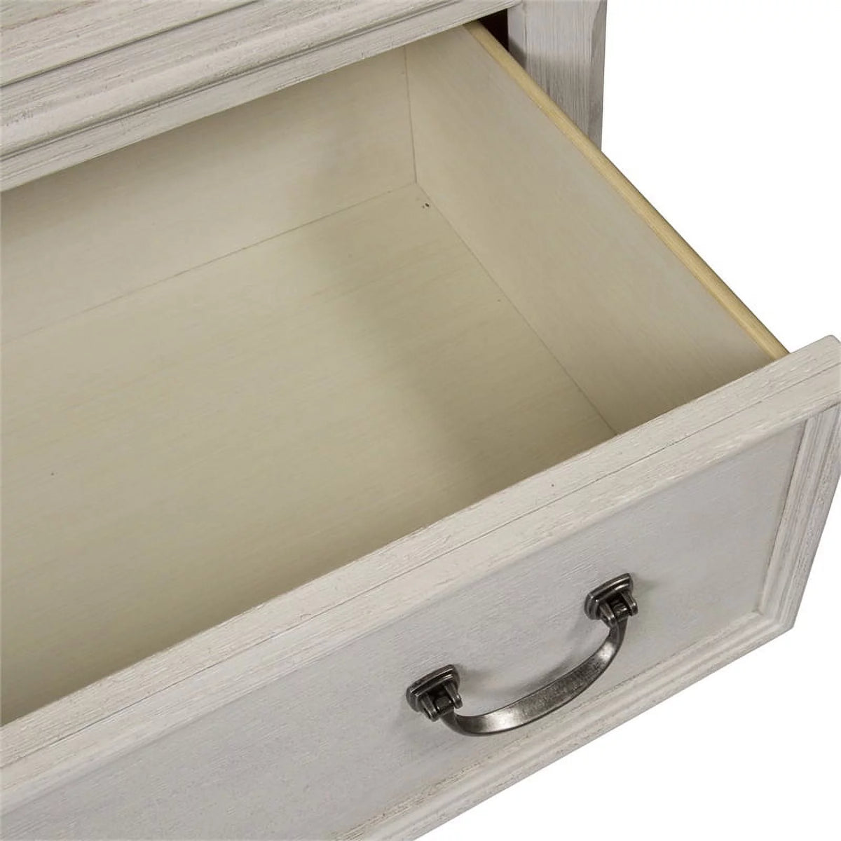 White 7 Drawer Wooden Dresser W484628