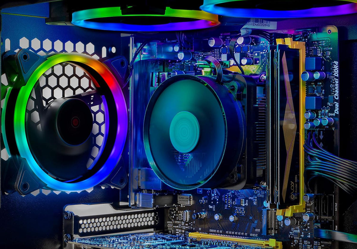 AMD Ryzen 5 3600 RTX 3060 Ti 16GB DDR4 1TB NVMe SSD Gaming PC F262