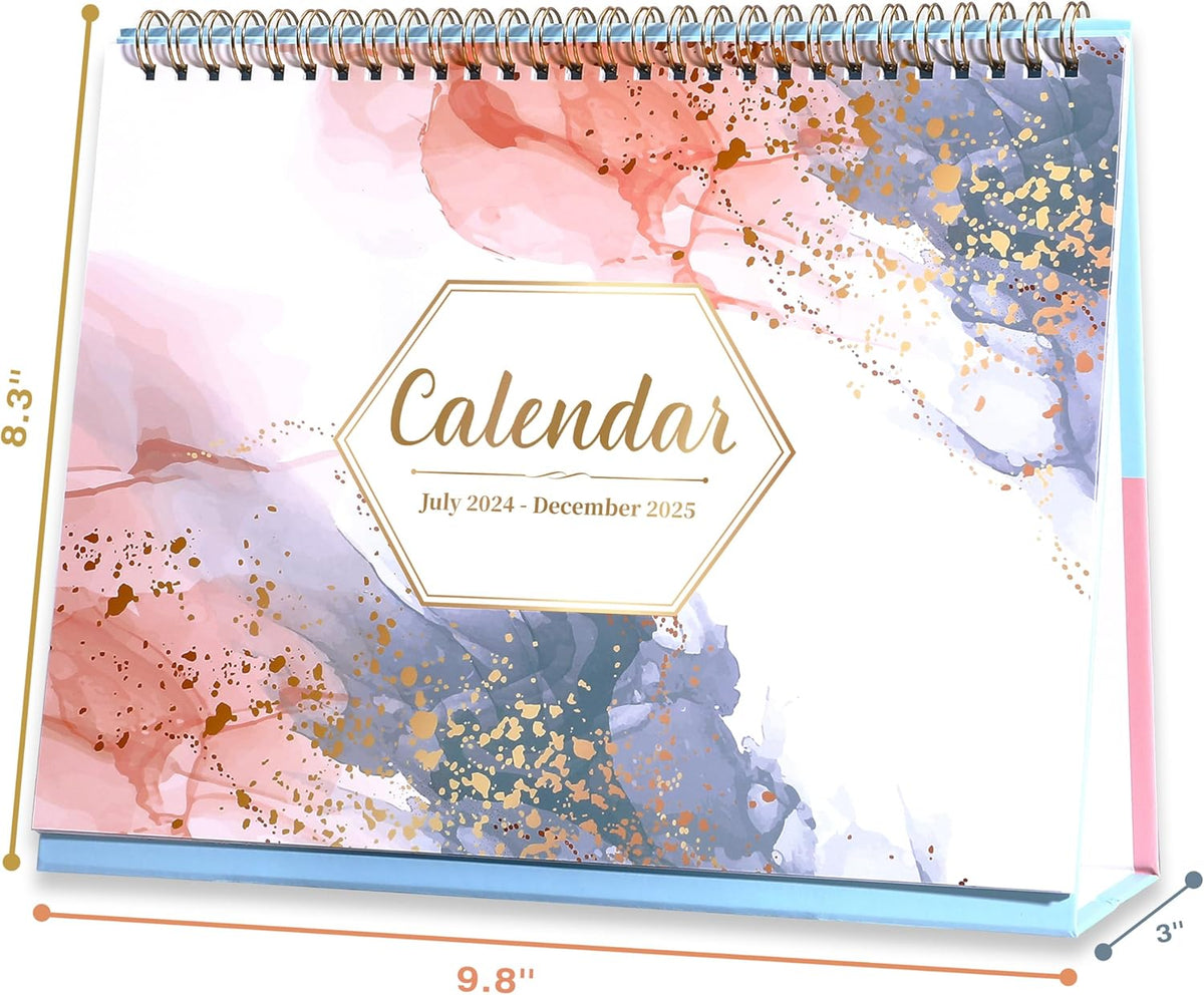 18 Months Standing Flip Desk Calendar P14880