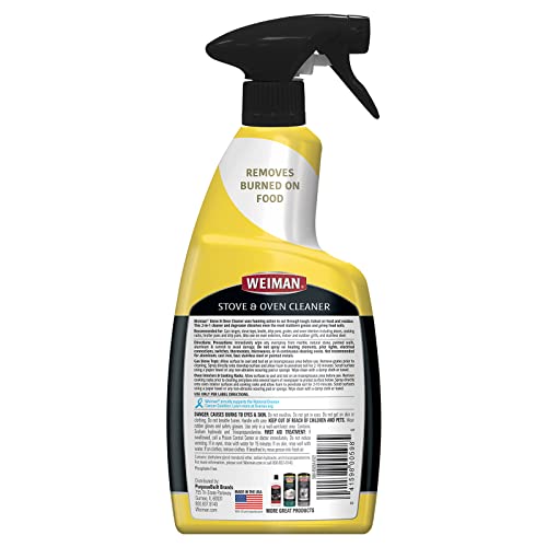 2 Pack 24 Oz Stove and Oven Cleaner with MicroFiber Towel B88364