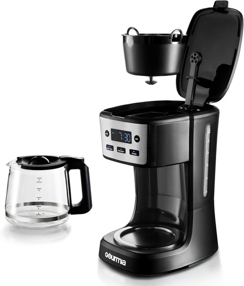 12-Cup Digital Programmable Drip Coffee Machine U735566