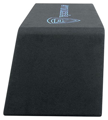 Dual 10" 2400w Car Subwoofers with Vented Sub Enclosure Box, 2 Ohm, Black I82197