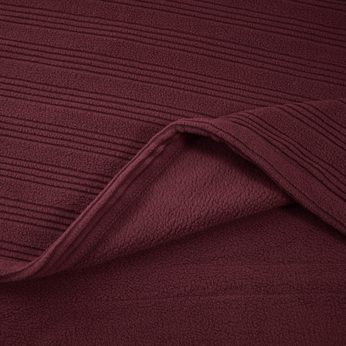 Berry Red Queen Electric Fleece Heated Blanket M7725