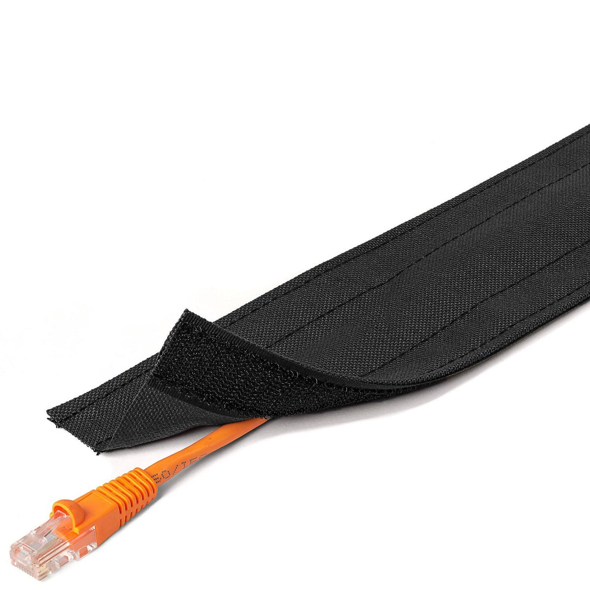 Black 6ft Carpet Cord Cover F91526