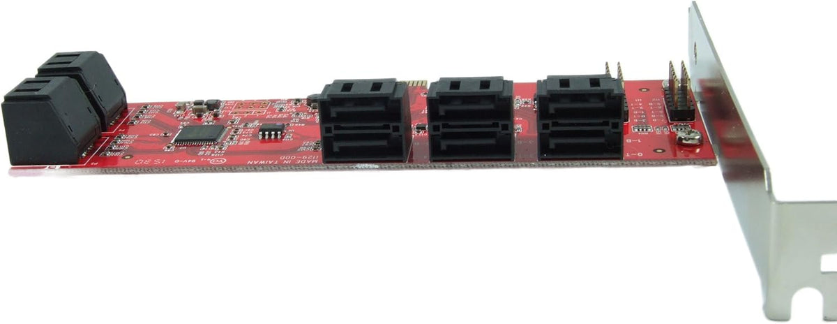 10 Port SATA III PCIe Expansion Card C484082