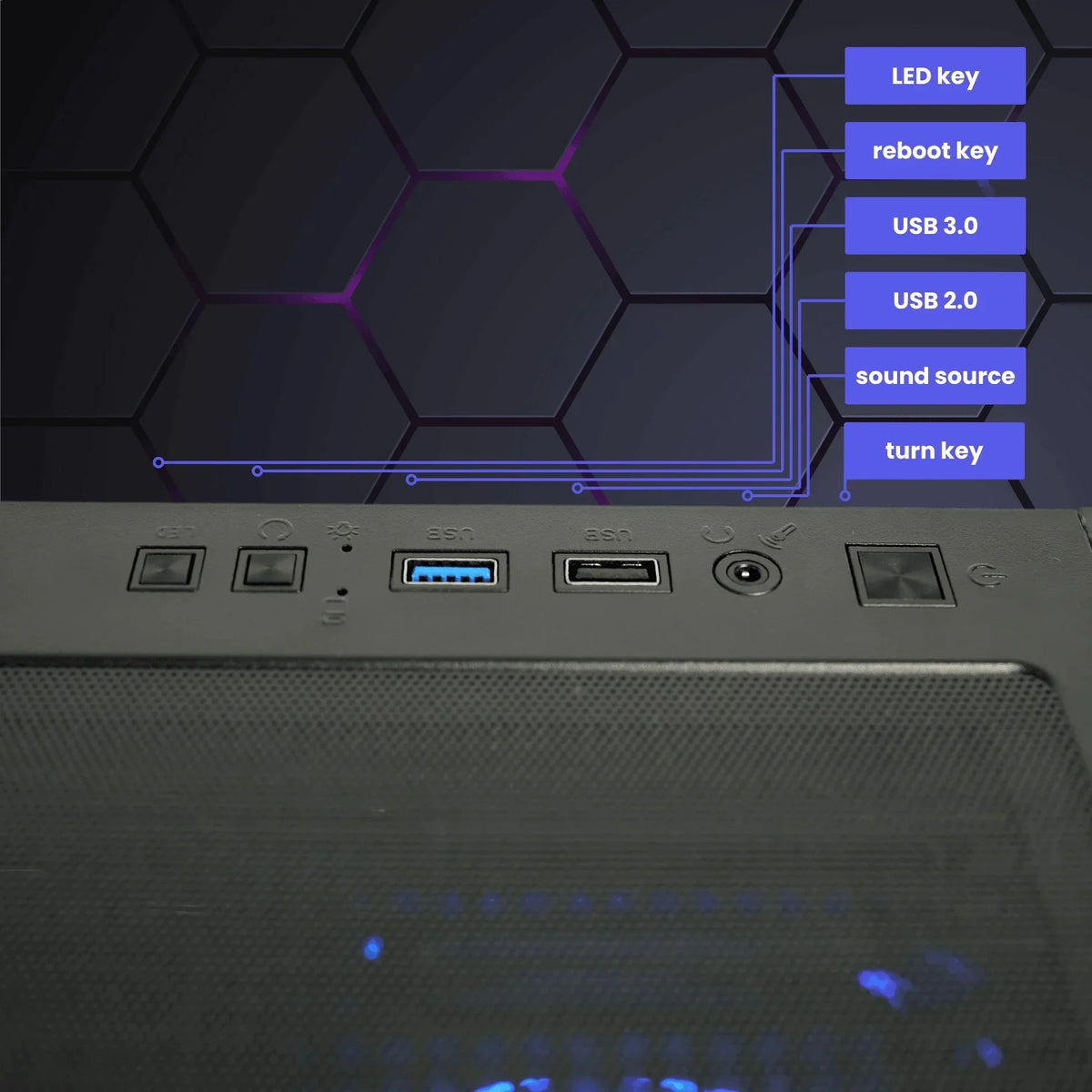 AMD Ryzen 9 9950X3D NVIDIA GeForce RTX 5070 12GB Gaming PC Q919