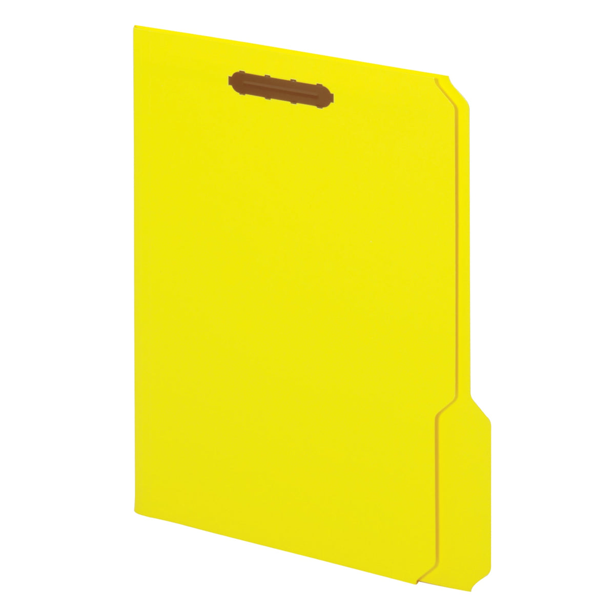 Yellow Letter Size Fastener File Folders, Pack Of 50 H354