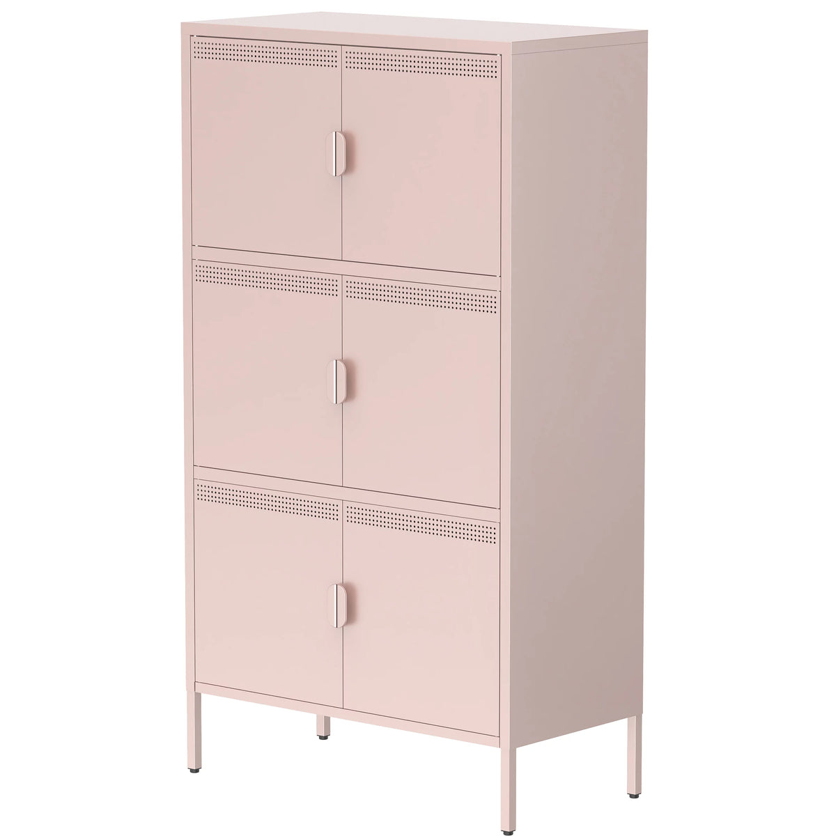 6 Doors Metal Storage Cabinet with Adjustable Shelves P5305