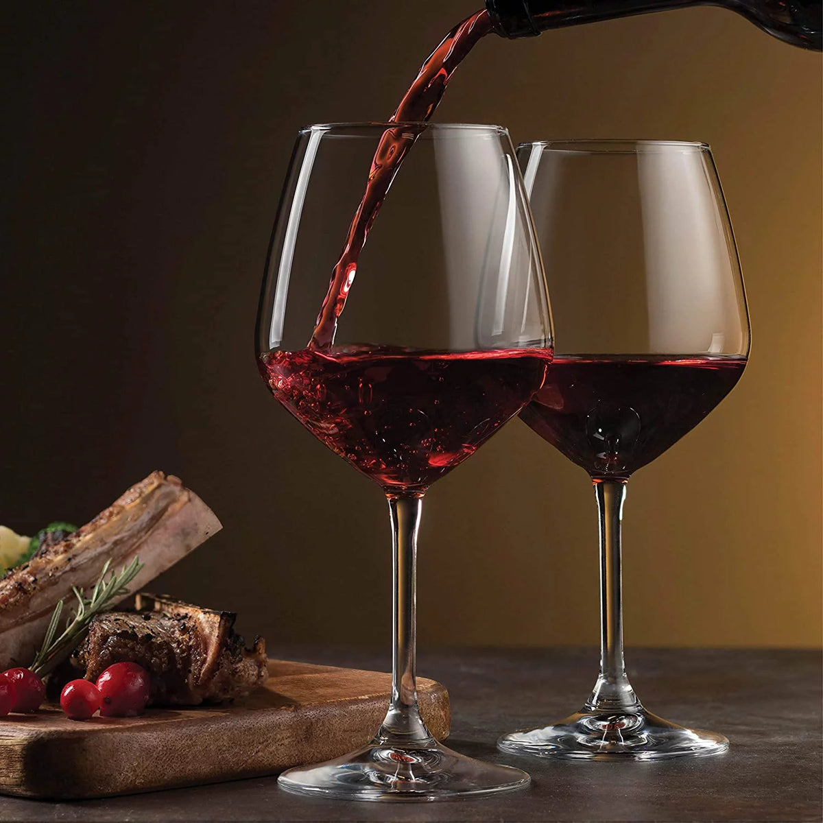18 oz Red Wine Glasses Set of 4 B619