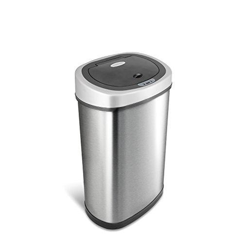 Automatic Touchless Trash Can 13 Gal Stainless Steel X245