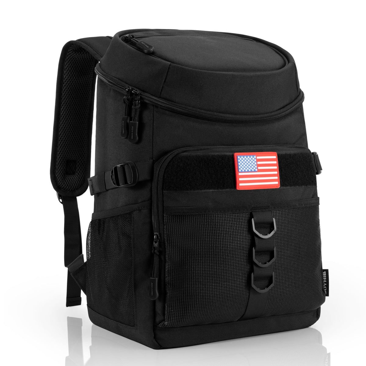 Black 25L Insulated Cooler Backpack P353
