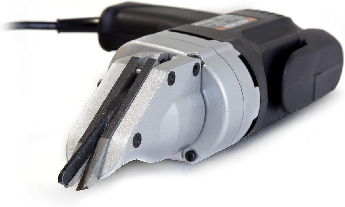 4.0-Amp Corded Variable Speed Swivel Head Electric Metal Cutter Shear K202