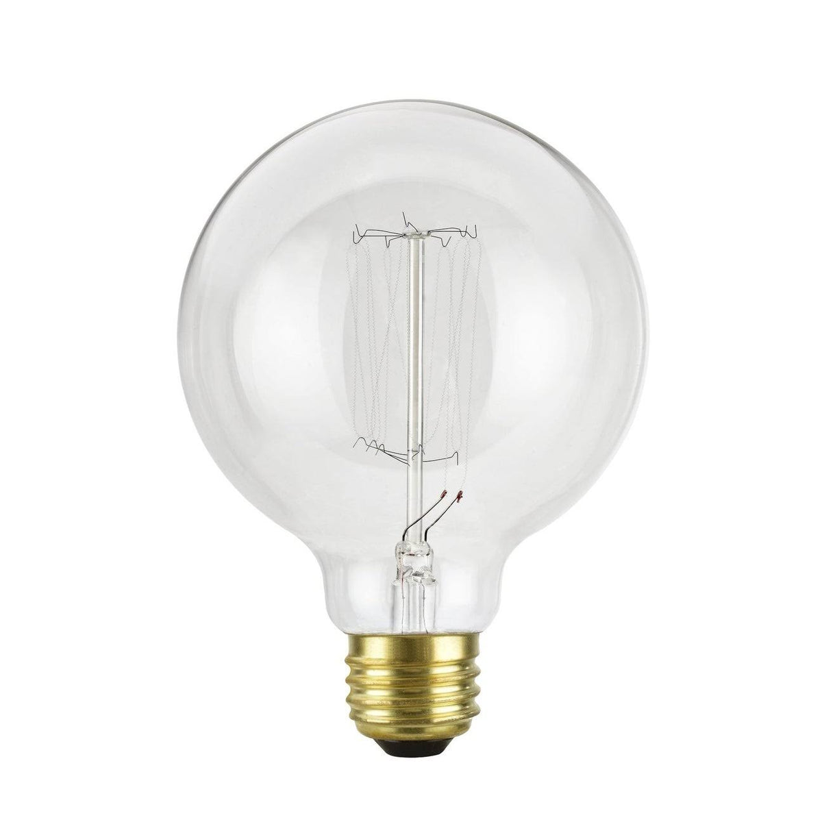 40W E26 Incandescent Edison Globe Light Bulb Set of 4 N77851