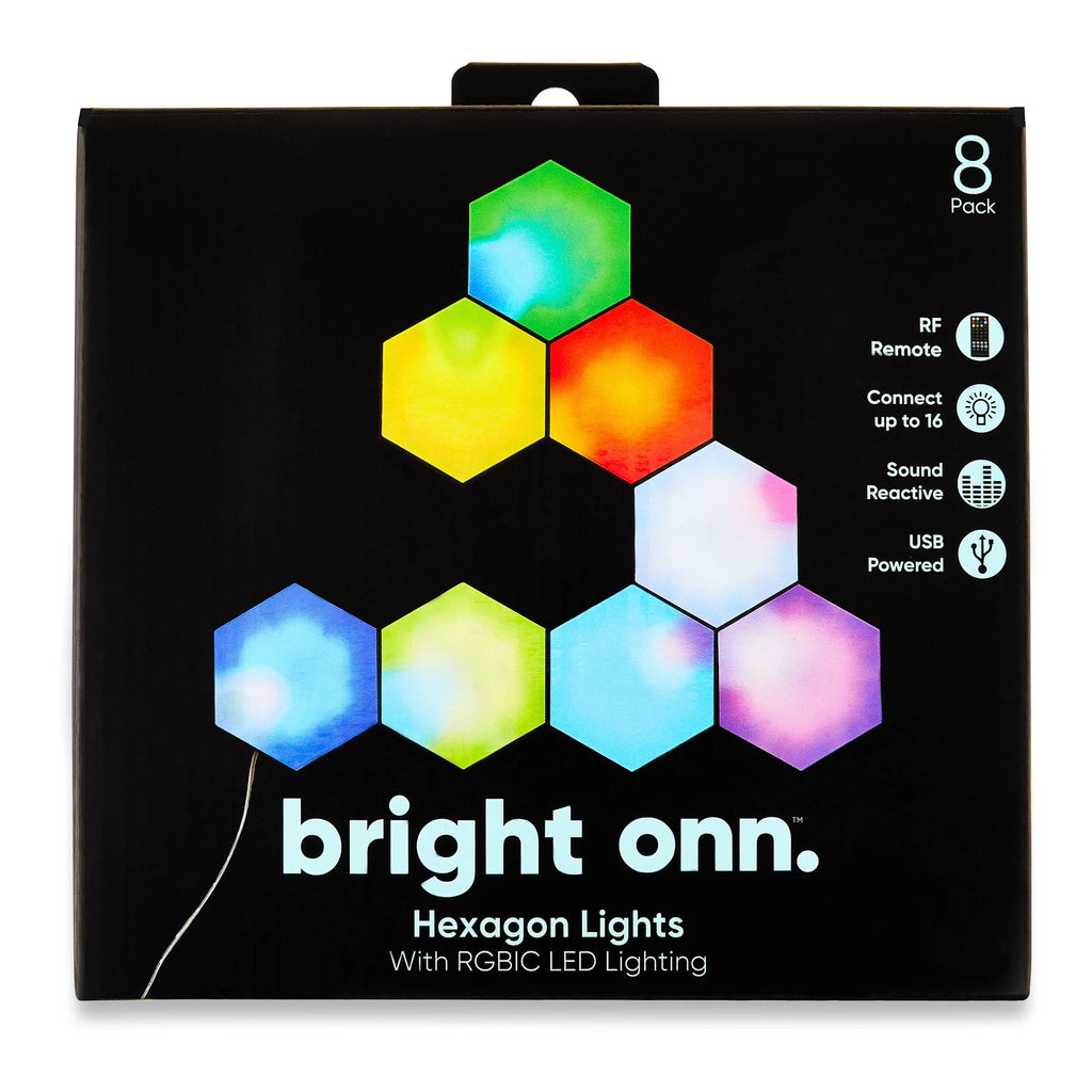 RGBIC Hexagon Lights 8-Pack H96533