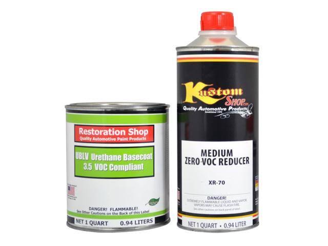 Oxford White Quart Low VOC Urethane Basecoat Paint Kit O46645