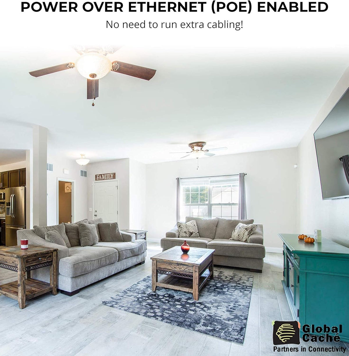 TCP/IP to IR Converter with Power Over Ethernet V952179