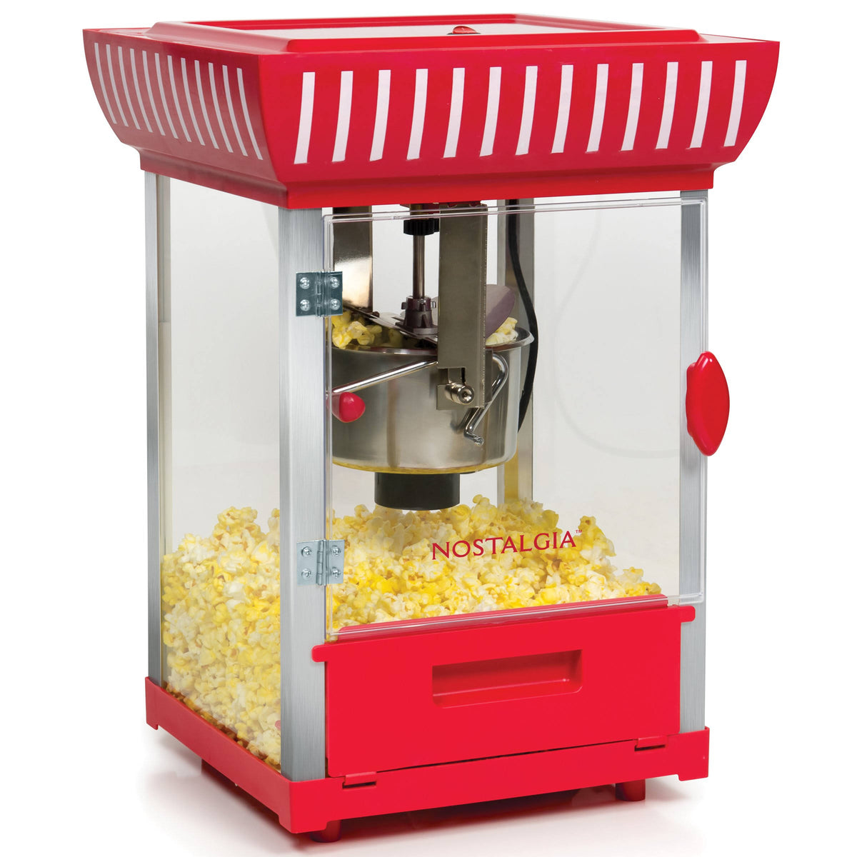 Red Vintage Popcorn Cart J133293
