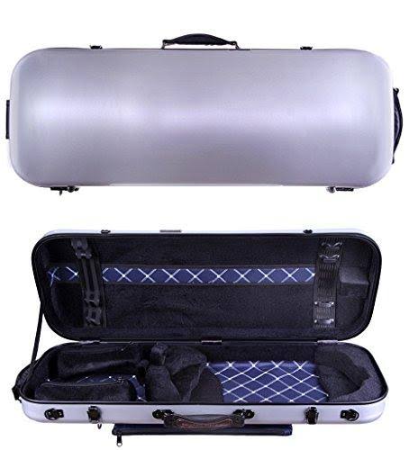Viola Fiberglass Oblong Case Silver Y5403