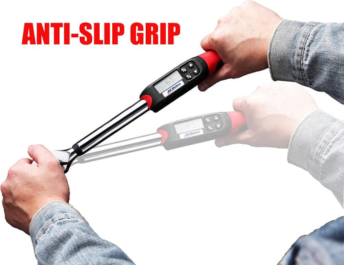 1/2" Heavy Duty Digital Torque Wrench with Buzzer and LED Flash Notification I752552