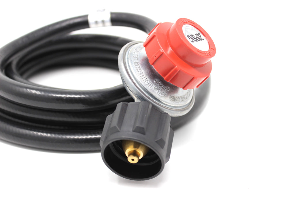 Concord High Pressure Regulator Hose, 0-20 psi Adjustable Propane (10 ft) Z2920