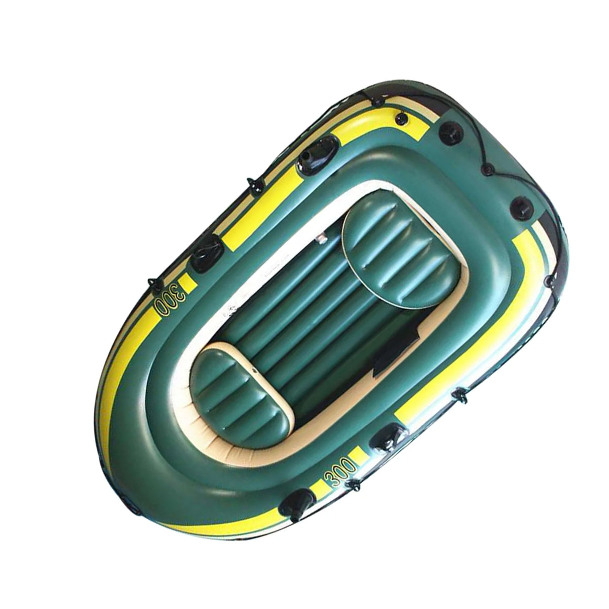 Green Pvc Three Person Inflatable Fishing Boat Z683040